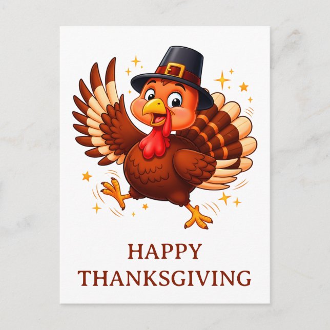 Postal Danzando Turquía (Anverso)