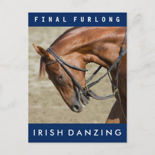 Postal Danzing irlandés - Pista de entrenamiento de Oklah