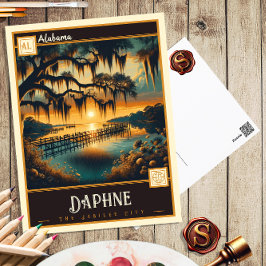 Postal Daphne, Alabama | Vintage