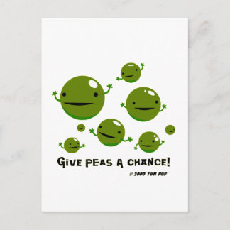 Postal Dar a Peas una oportunidad