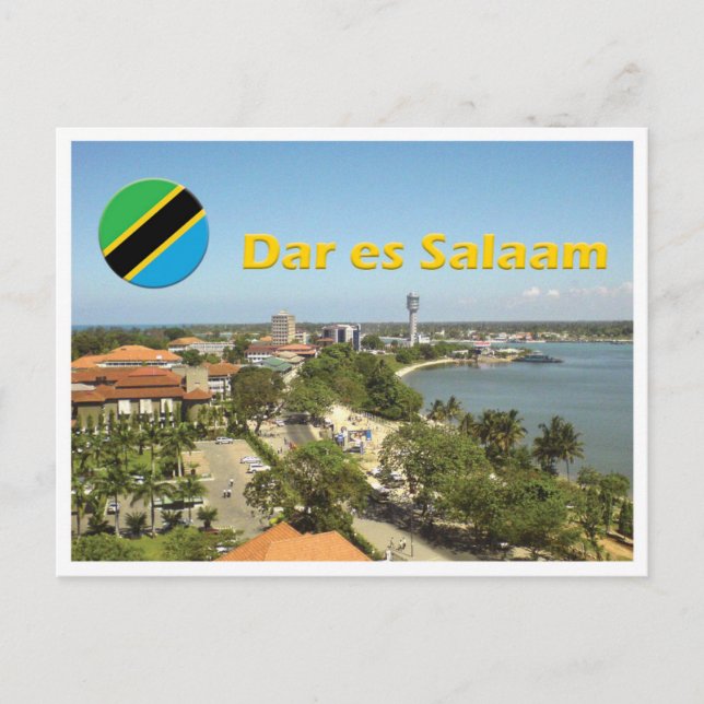 Postal Dar es Salaam - Postcard de Tanzania (Anverso)