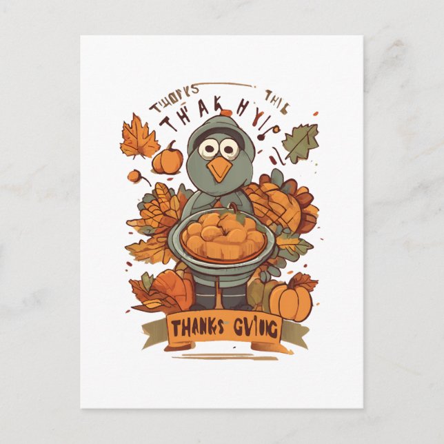 Postal Dar Gracias y Compartir Amor (Anverso)