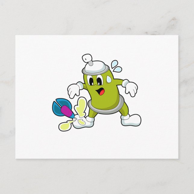 Postal Dardos de spray de hielo Dardo (Anverso)