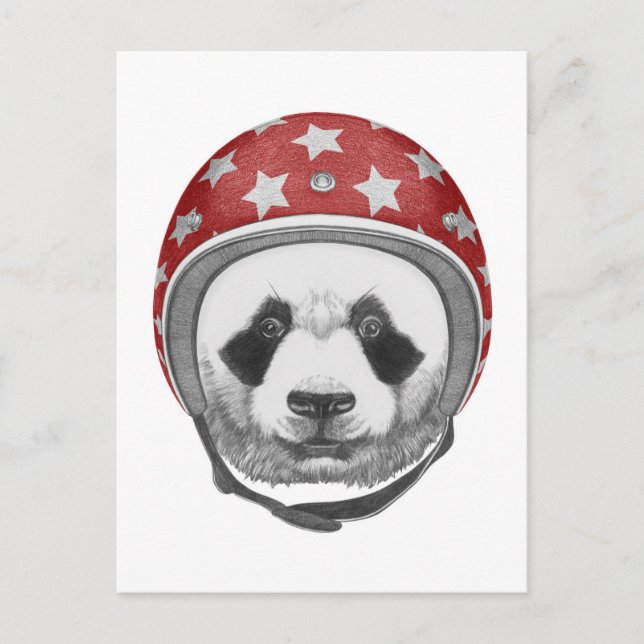 Postal Daredevil Panda (Anverso)