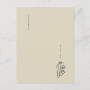 Postal Dark Academia – Arte de Libros Antiguos   Regalo p