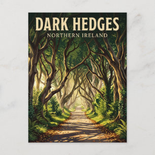 Postal Dark Hedges Irlanda del Norte
