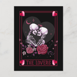 Postal Dark Romantic Valloween Valentine