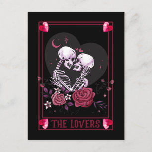 Postal Dark Romantic Valloween Valentine