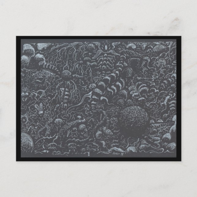 Postal Darkworld, por Brian Benson (Anverso)