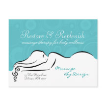 Darla [azul spa] Postcard