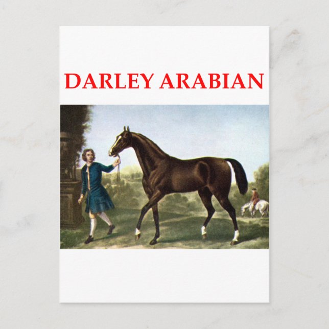 Postal darley arabian (Anverso)
