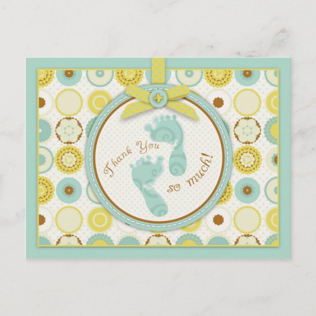 Postal Darling Baby Toes TY Postcard B (Anverso)