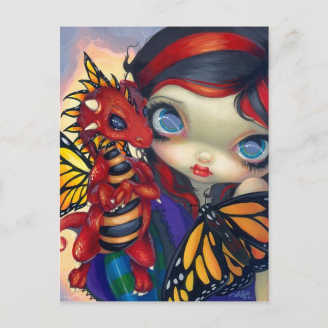 Postal "Darling Dragoning III" (Anverso)