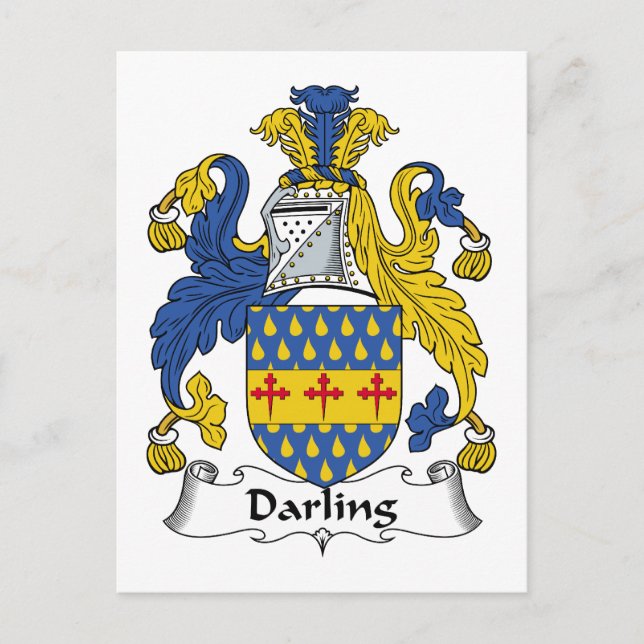 Postal Darling Family Crest (Anverso)