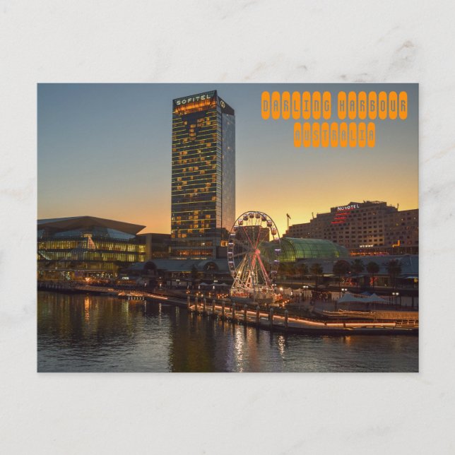 Postal Darling Harbour de Sydney Australia (Anverso)