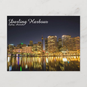 Postal Darling Harbour, Sydney - Postcard
