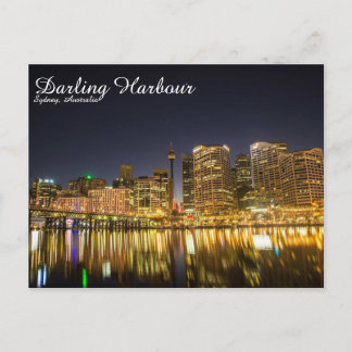 Postal Darling Harbour, Sydney - Postcard