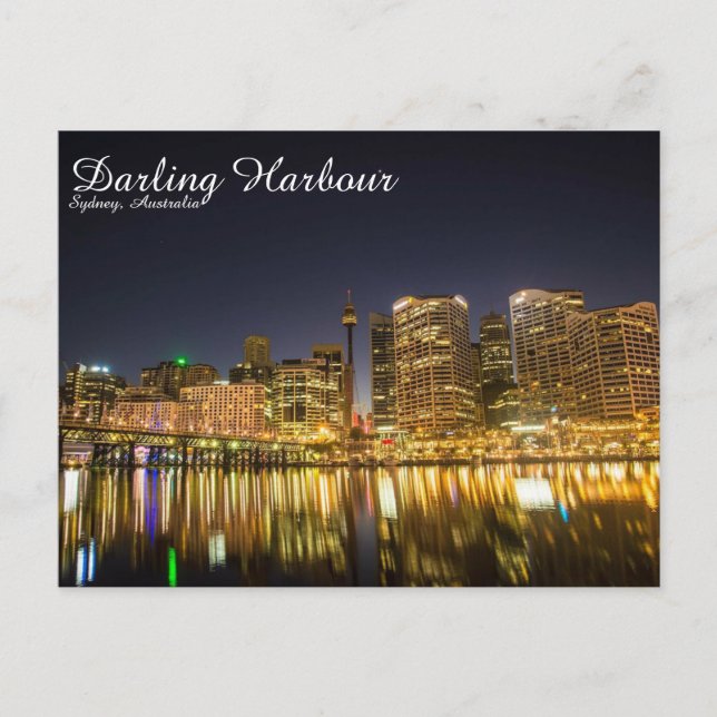 Postal Darling Harbour, Sydney - Postcard (Anverso)