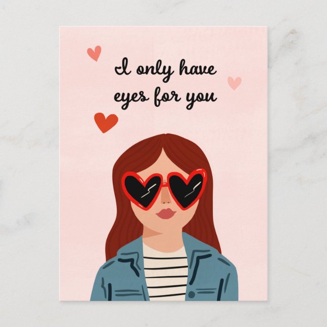 Postal Darling Valentine IV (Anverso)