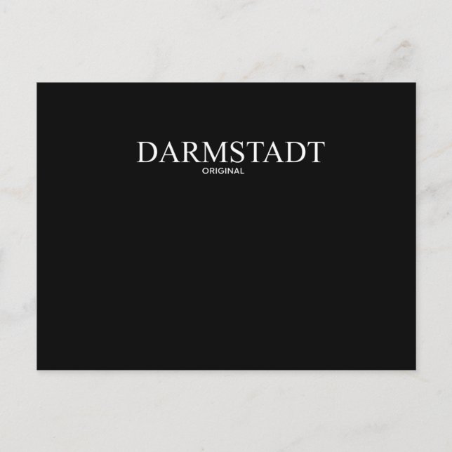 Postal Darmstadt Original Outfit - Estilo clásico (Anverso)