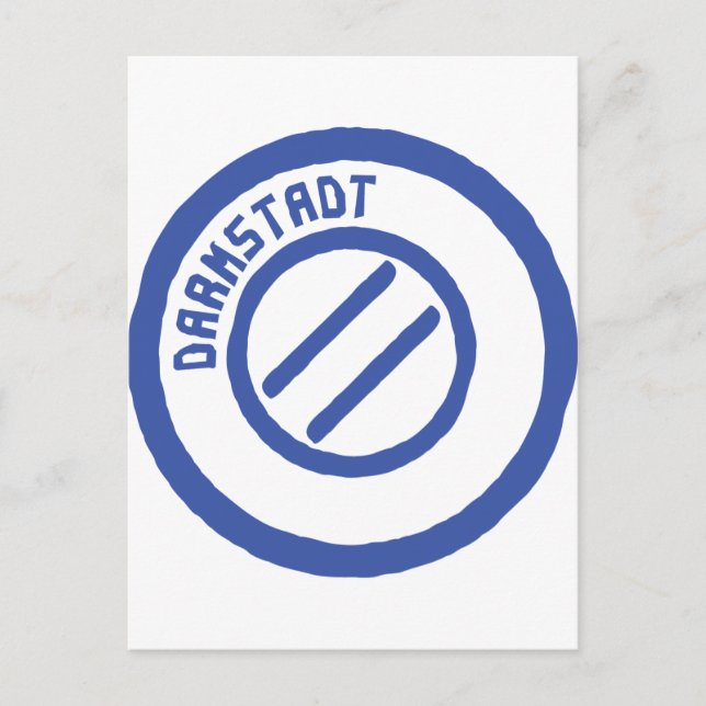 Postal darmstadt poststempel (Anverso)