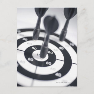 Postal Dart in Bulls Eye