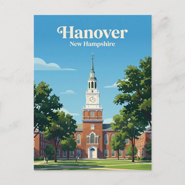Postal Dartmouth College EE. UU. (Anverso)