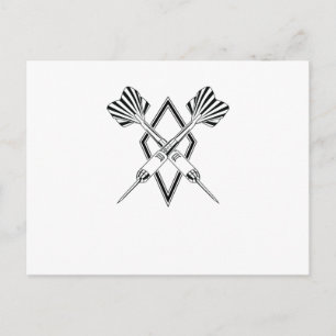 Postal Dartpfeile überkreuz