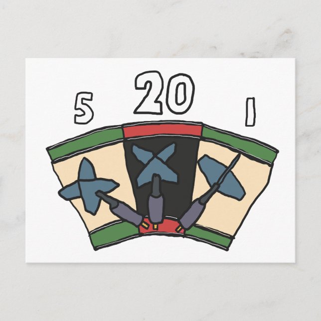 Postal Darts 180 (Anverso)