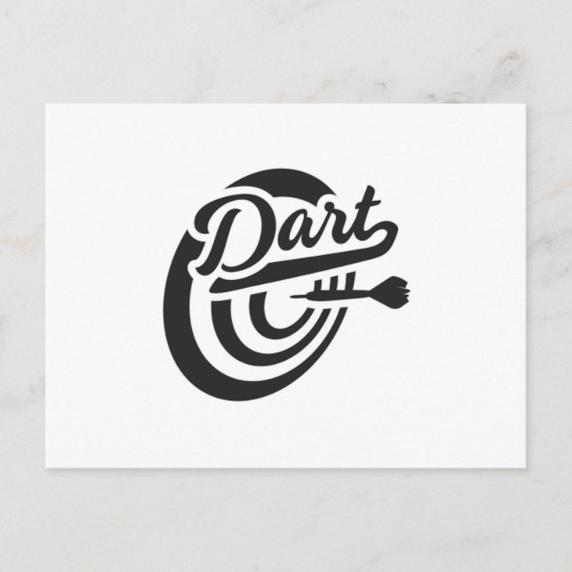 Postal Darts Dart 180 Dartboard Bullseye Arrow Idea (Anverso)