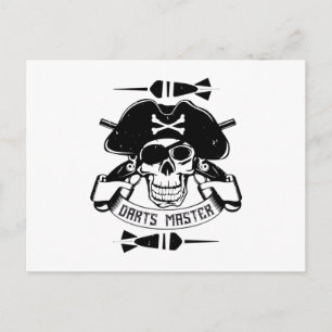 Postal Darts - Darts Master Skull