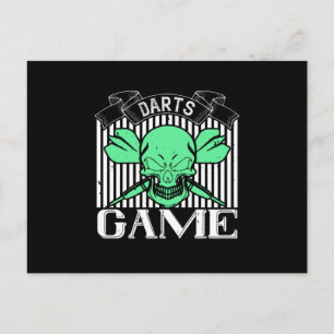 Postal Darts - Juego de dardos Skull