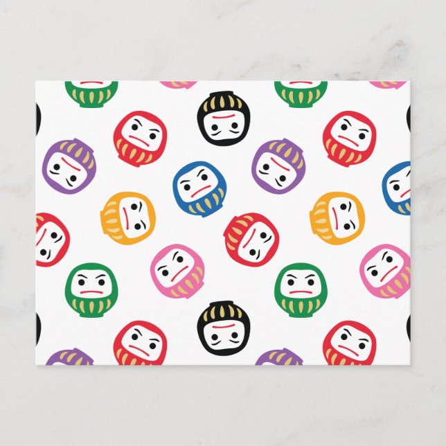 Postal Daruma (Anverso)