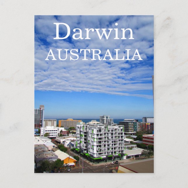 Postal darwin australia (Anverso)