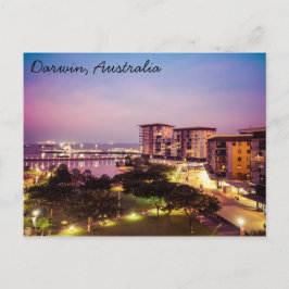 Postal Darwin, Australia Postcard