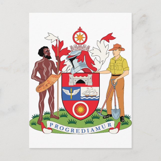 Postal darwin, Austria (Anverso)