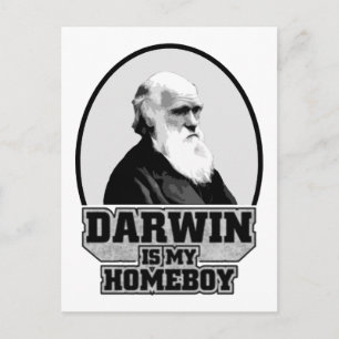Postal Darwin Es Mi Homeboy