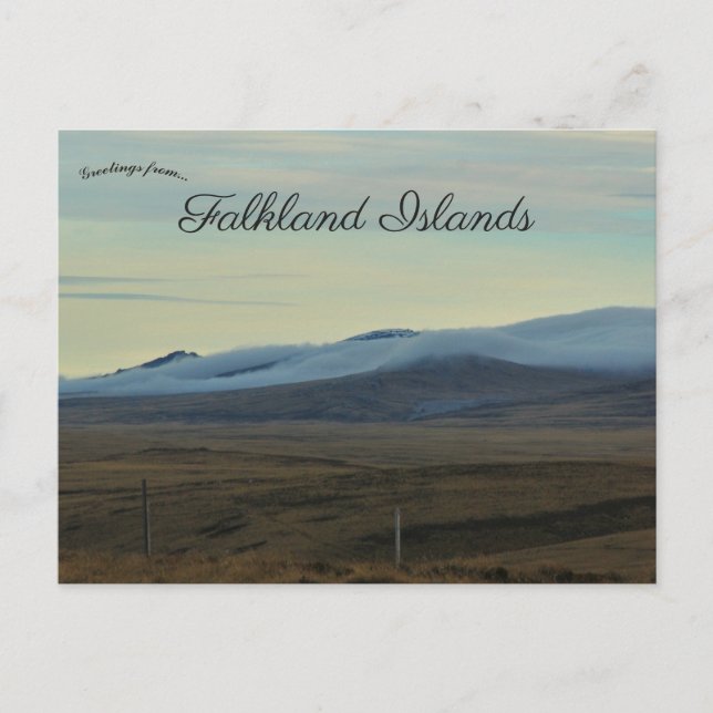 Postal Darwin Road Falkland (Anverso)