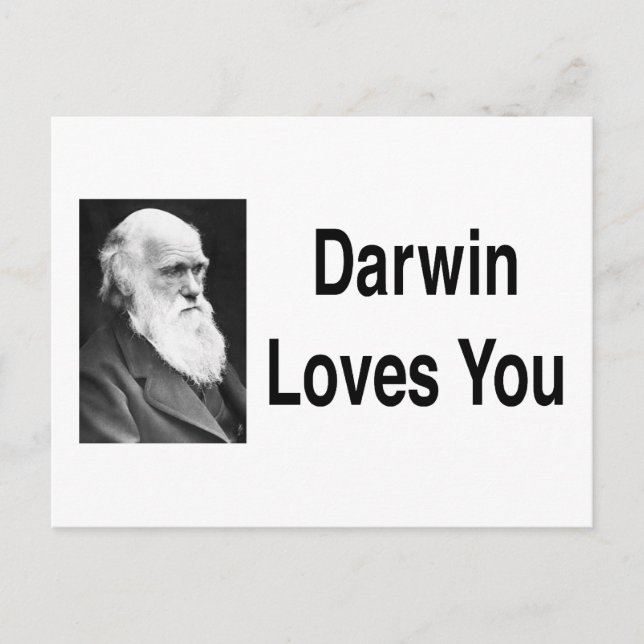 Postal Darwin te ama 2 (Anverso)