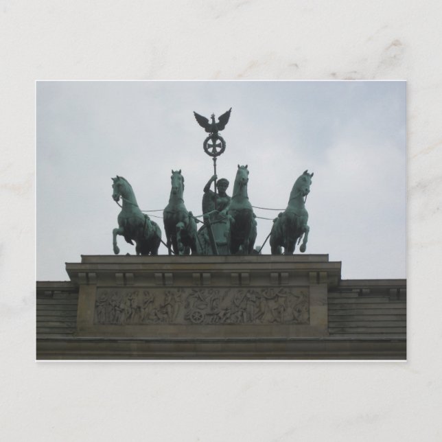 Postal Das Brandenburger Tor (Anverso)
