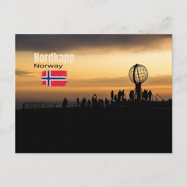 Postal Das magische Nordkapp (Anverso)