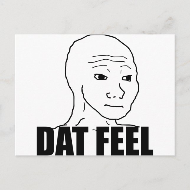 Postal Dat Feel (Anverso)