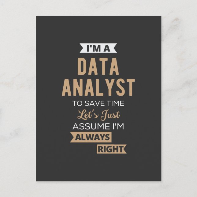 Postal Data Analyst (Anverso)