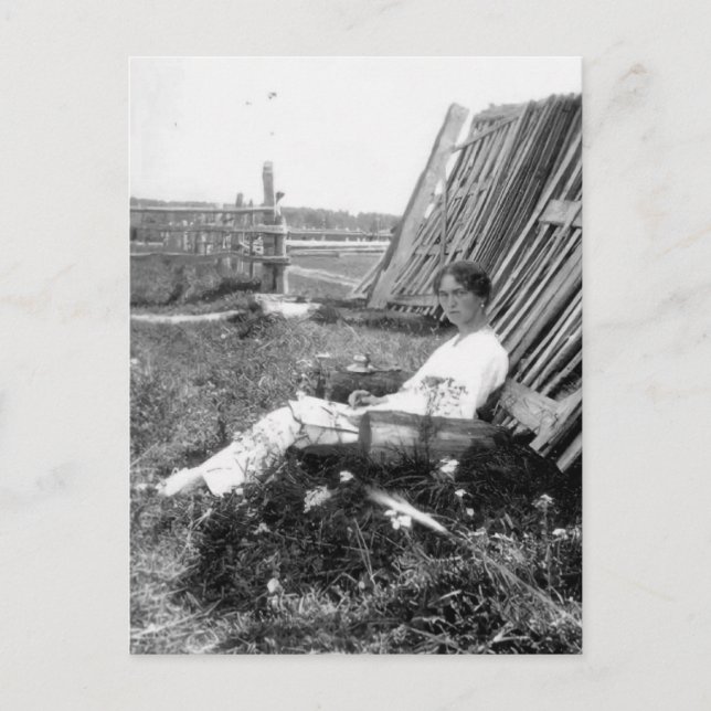 Postal Daughter tsar of Russia Grand Duchess Olga Romanov (Anverso)