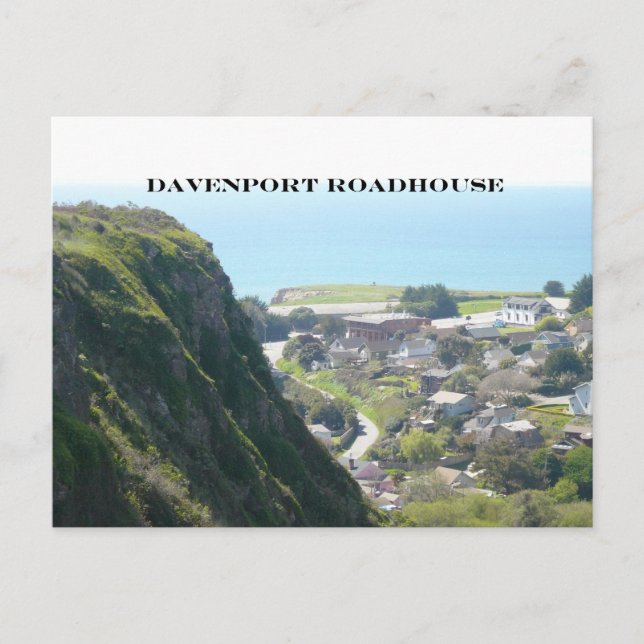 Postal Davenport CA (Anverso)