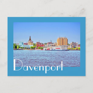 Postal Davenport, Iowa, EE.UU.