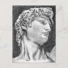 Postal David después de Michelangelo.. Libro de bocetos 2