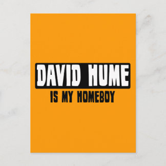 Postal David Hume es mi hogar