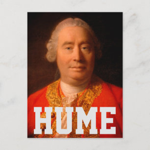 Postal David Hume (retrato de Allan Ramsay de 1766)