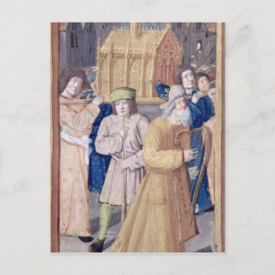 Postal David y el Arca del Pacto